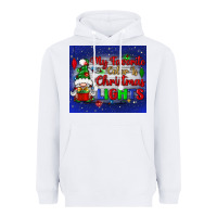White my favorite color is Christmas lights Heavyweight Hoodie - BundleAndBundleShop