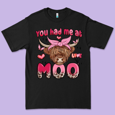 You Had Me At Moo Premium Tee Designed By Maliassmallbusiness