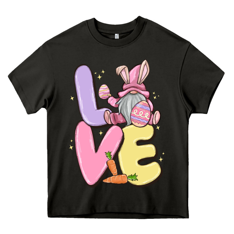 Love Easter Gnome Heavy Core Tee by MaliasSmallBusiness | Teevron
