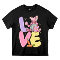 Black love easter gnome Heavy Core Tee - MaliasSmallBusiness