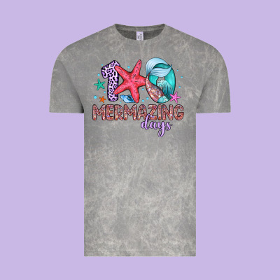 100 Mermazing Days Vintage Tee Designed By Artiststas