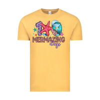 Vintage Mustard 100 mermazing days Vintage Tee - Artiststas