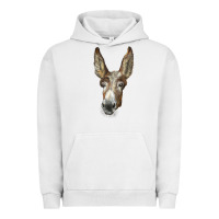 Pigment Lunar Rock american mammoth jackstock donkey  face Urban Hoodie - LillyAllenDesigns