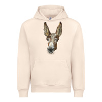 Sandshell american mammoth jackstock donkey  face Urban Hoodie - LillyAllenDesigns