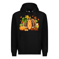 Black Fall American Football Premium Hoodie - RanaPortraitStore