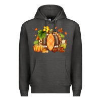 Charcoal Heather Fall American Football Premium Hoodie - RanaPortraitStore