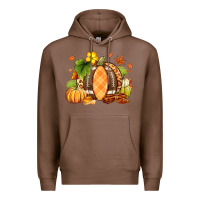 Chestnut Fall American Football Premium Hoodie - RanaPortraitStore
