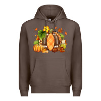 Coffee Fall American Football Premium Hoodie - RanaPortraitStore
