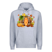 Heather Grey Fall American Football Premium Hoodie - RanaPortraitStore