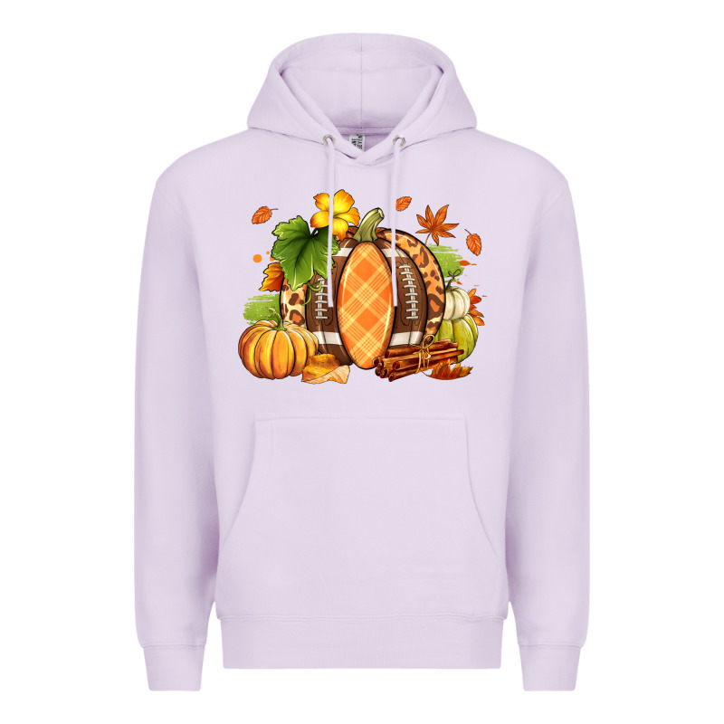 Fall American Football Premium Hoodie by RanaPortraitStore | Teevron