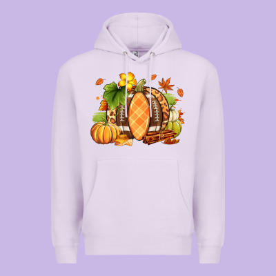 Fall American Football Premium Hoodie Designed By Ranaportraitstore
