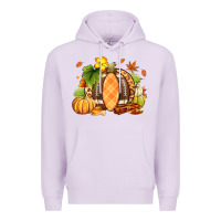 Lilac Fall American Football Premium Hoodie - RanaPortraitStore