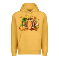 Mustard Fall American Football Premium Hoodie - RanaPortraitStore