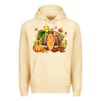 Pina Colada Fall American Football Premium Hoodie - RanaPortraitStore