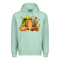 Seafoam Fall American Football Premium Hoodie - RanaPortraitStore