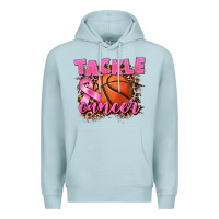 Blue Mist Tackle Cancer Basketball Premium Hoodie - FaDigitalArtStudio