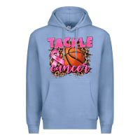 Colony Blue Tackle Cancer Basketball Premium Hoodie - FaDigitalArtStudio