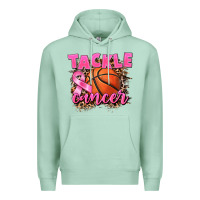 Seafoam Tackle Cancer Basketball Premium Hoodie - FaDigitalArtStudio