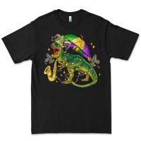 Black mardi gras tree rex Premium Tee - MaliasSmallBusiness