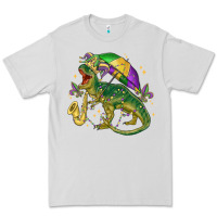 Dove Grey mardi gras tree rex Premium Tee - MaliasSmallBusiness