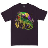 Plum mardi gras tree rex Premium Tee - MaliasSmallBusiness