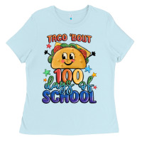 Taco Bout 100 Days Of School Ladies Tee | Teevron
