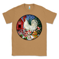 Toasted Coconut leghorn rooster christmas ornament Classic Tee - LillyAllenDesigns
