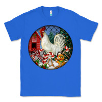 True Royal leghorn rooster christmas ornament Classic Tee - LillyAllenDesigns