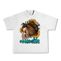 Lunar Rock momlife skull with bandana Urban Heavy Tee - Jasminsmagicworld