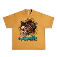 Peanut Butter momlife skull with bandana Urban Heavy Tee - Jasminsmagicworld