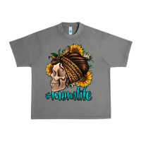 Tornado momlife skull with bandana Urban Heavy Tee - Jasminsmagicworld