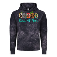 Cloud Black rodeo kind of girl Vintage Hoodie - Artiststas