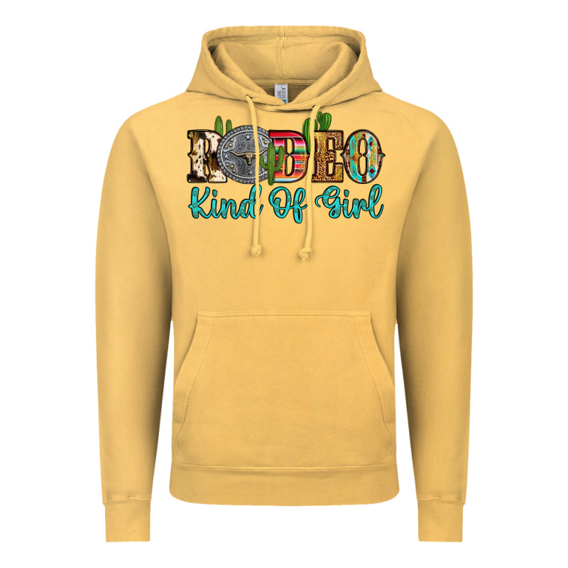 Rodeo Kind Of Girl Vintage Hoodie by Artiststas | Teevron
