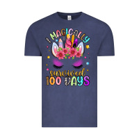 Vintage Denim i magically survived 100 days Vintage Tee - Artiststas