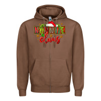 Chestnut christmas nonnie claus Zipper Hoodie - FaDigitalArtStudio