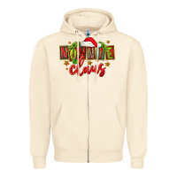 Sandshell christmas nonnie claus Zipper Hoodie - FaDigitalArtStudio