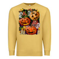 Halloween Pumpkins Premium Sweatshirt | Teevron