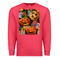 Cardinal Halloween Pumpkins Premium Sweatshirt - BundleAndBundleShop