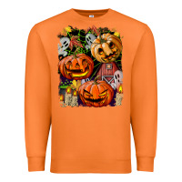 Carrot Halloween Pumpkins Premium Sweatshirt - BundleAndBundleShop