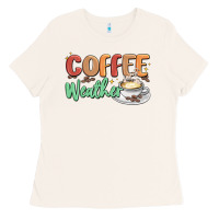 Bone coffee weather Ladies Tee - MaliasSmallBusiness