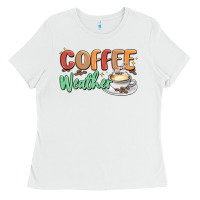 White coffee weather Ladies Tee - MaliasSmallBusiness