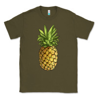 Army Green pineapple Classic Tee - JahusDesignShop