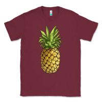 Burgundy pineapple Classic Tee - JahusDesignShop