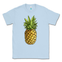 Dusty Blue pineapple Classic Tee - JahusDesignShop