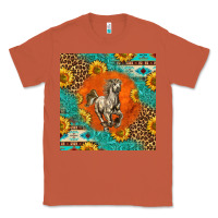 Copper western percheron horse Classic Tee - LillyAllenDesigns