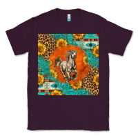 Plum western percheron horse Classic Tee - LillyAllenDesigns
