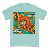 Seafoam western percheron horse Classic Tee - LillyAllenDesigns