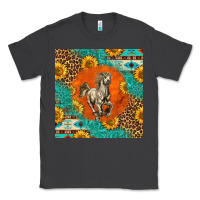 Smoke western percheron horse Classic Tee - LillyAllenDesigns