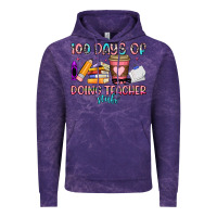Cloud Purple 100 days of doing teacher stuff Vintage Hoodie - Artiststas