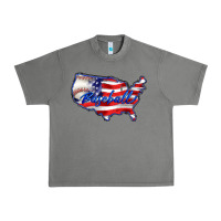 Tornado usa flag baseball Urban Heavy Tee - BarkalooDesign